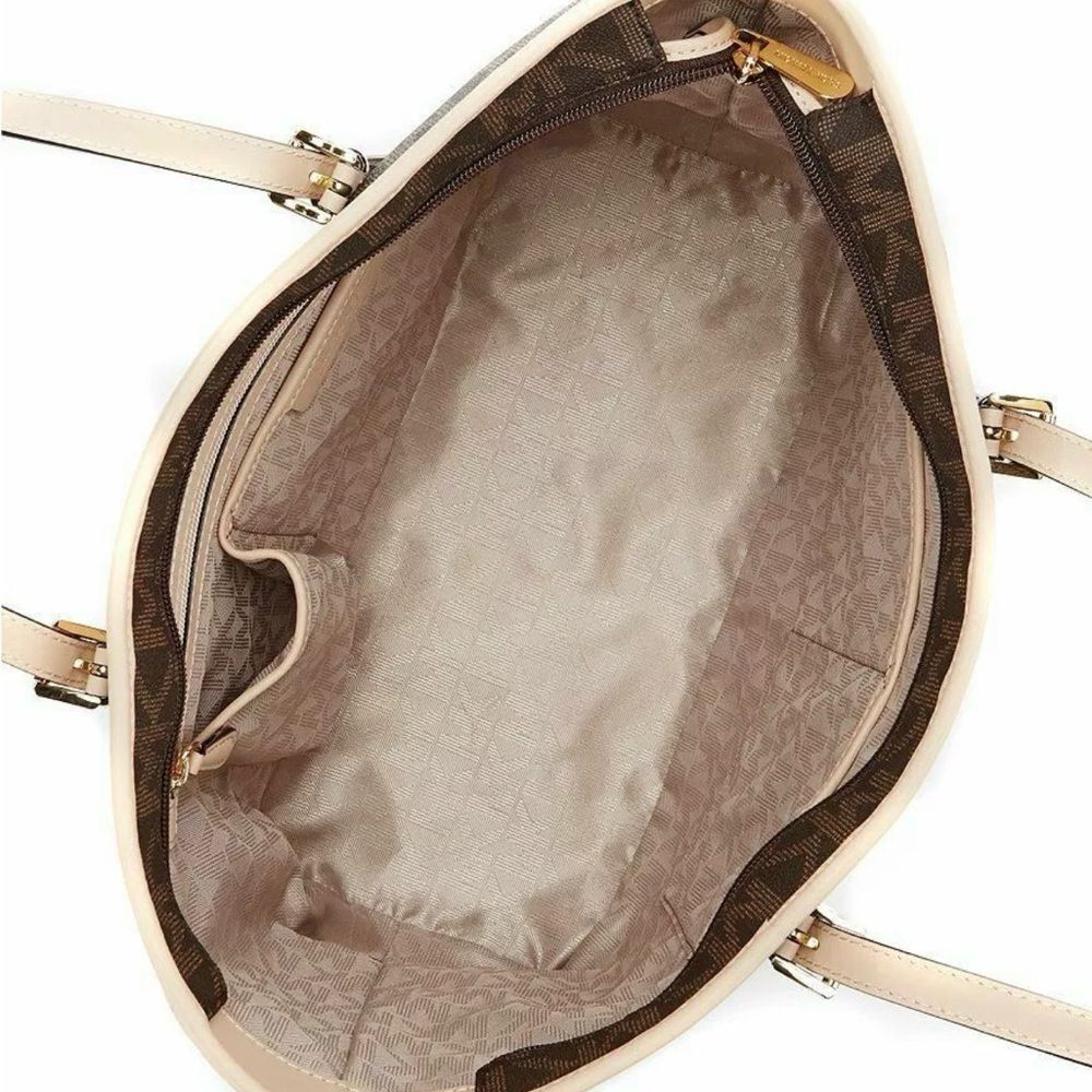 - Michael Kors Brown Signature Tote with Gold Hardware - Picture 5 of 5